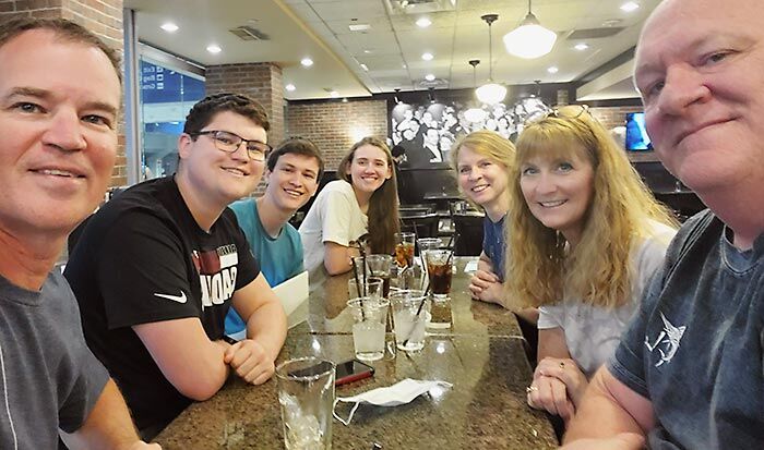 Airport reunion